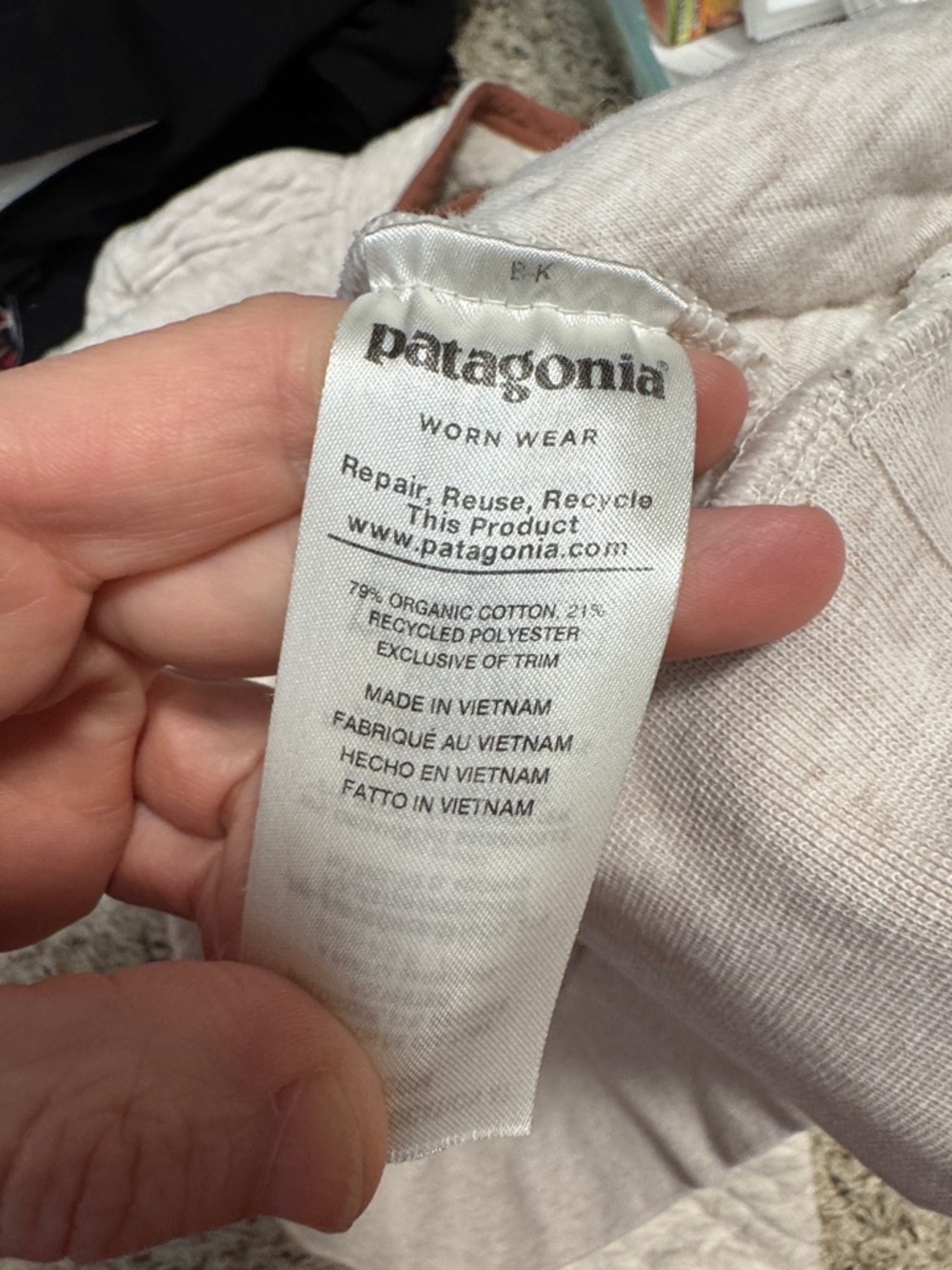 Patagonia pullover sweatshirt women’s XL - Picture 5 of 6
